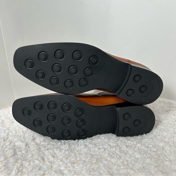 Gifennse Cognac mens leather boots Size 11 - Picture 3 of 8